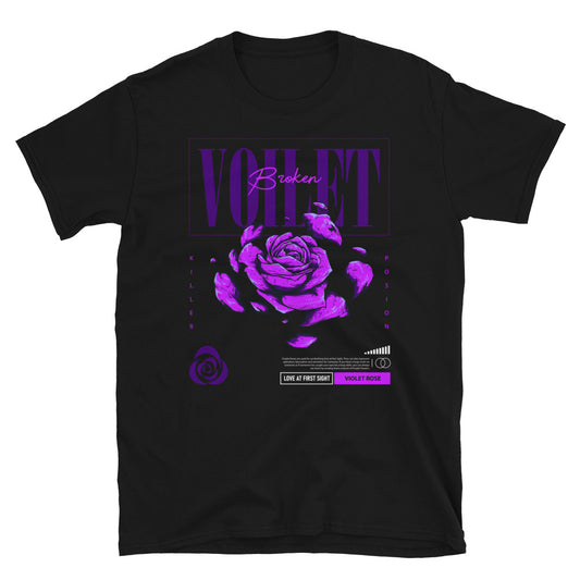 Vernacular Broken Violet Streetwear Tee